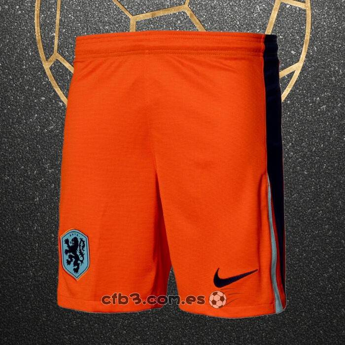 Chandal del Paises Bajos Primera 2024 - Pantalon Corto
